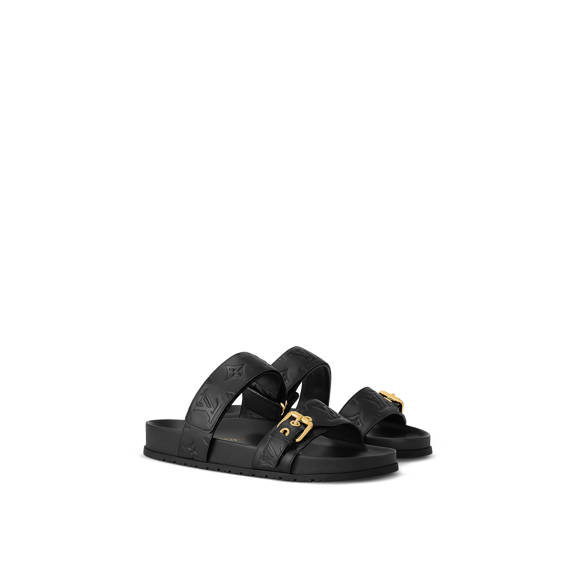 Louis vuitton 2 fashion strap sandals